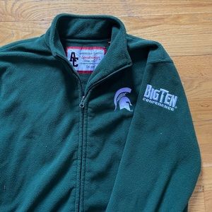 MSU BigTen Conference Fleece Zip Up